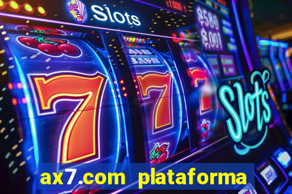 ax7.com plataforma de jogos